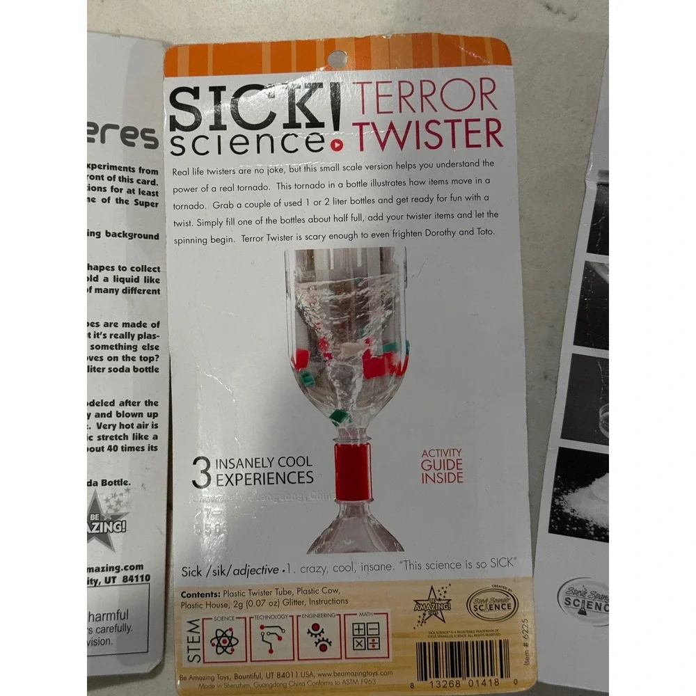 Sick Science Insta Snow Powder and‎ Amazing Spheres Science Kits for Kids